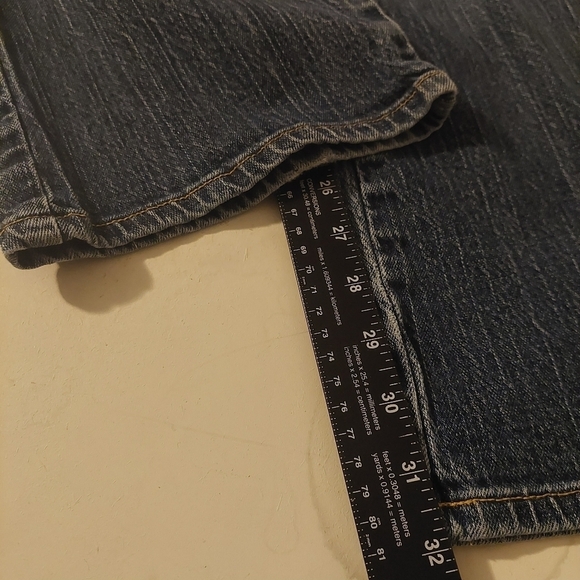 RocaWear Blue Jeans Flare Animal Print Pockets Size 3 Bootcut Coastal Cowgirl - Picture 4 of 11